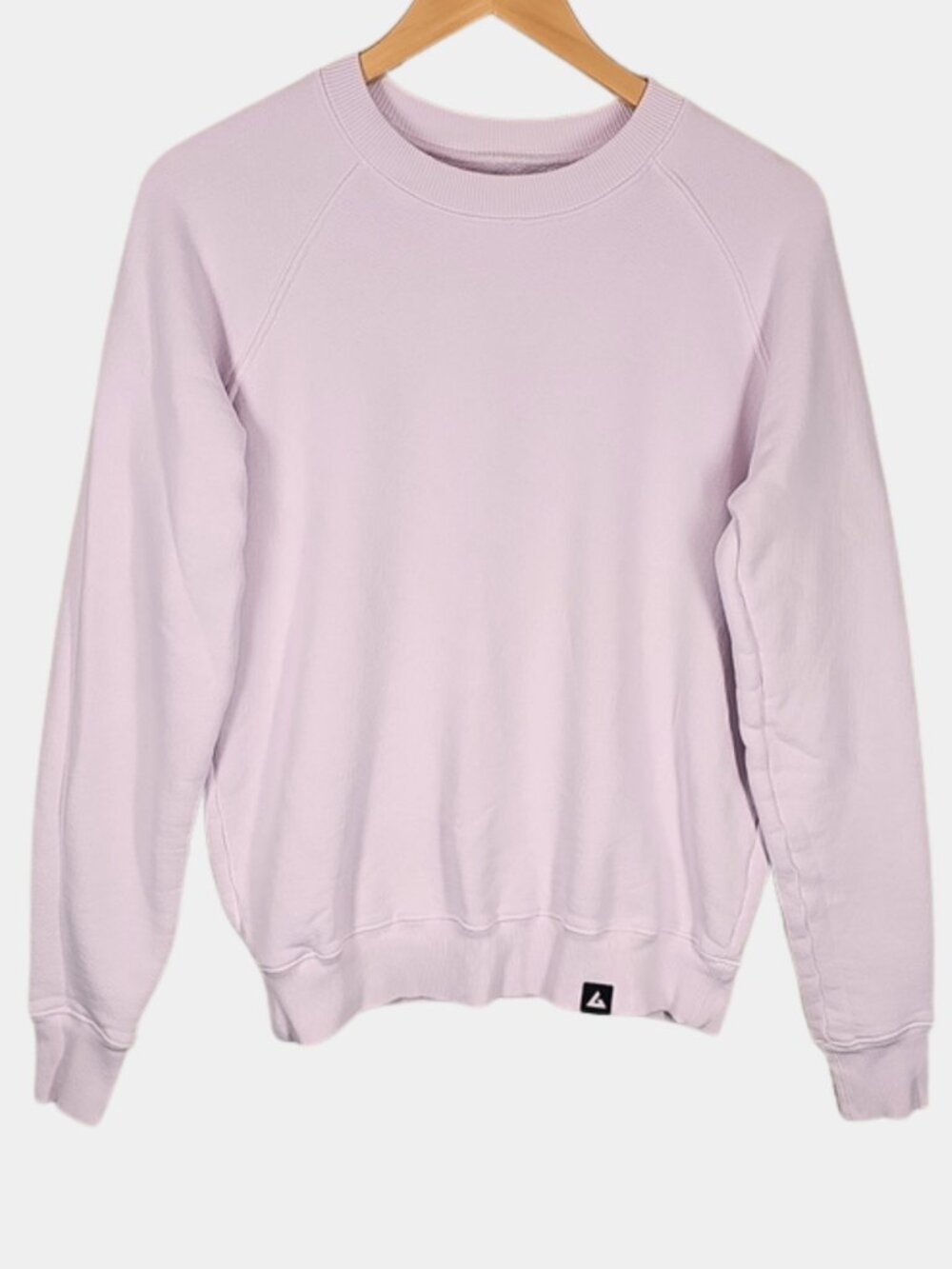 American Giant Classic Crewneck Sweatshirt L Women's Light Pink Made In USA